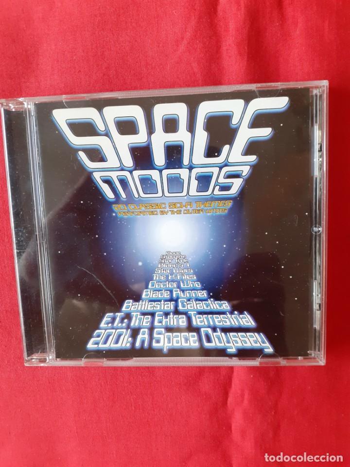 CDs de m&uacute;sica: SPACE MOOOS 20 CLASSICS SCI-FI THEMES STAR WARS BLADE RUNNER ET 2001 - Foto 1