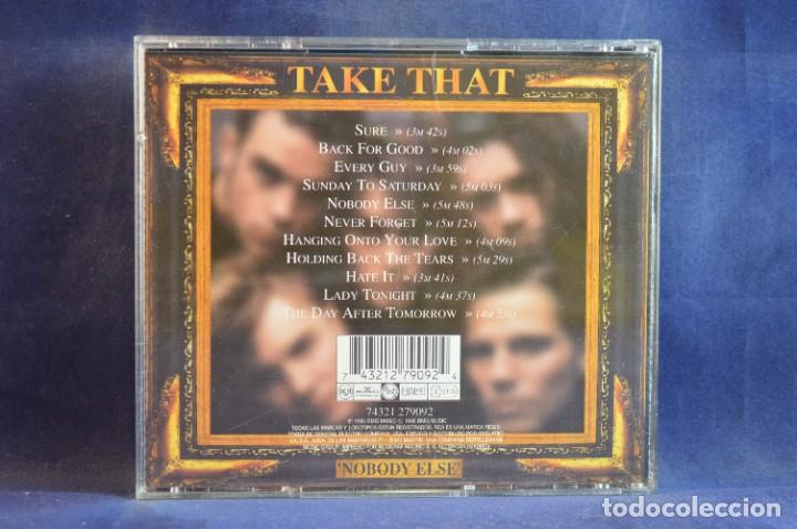 CDs de m&uacute;sica: TAKE THAT - NOBODY ELSE - CD - Foto 2