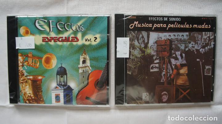 CDs de m&uacute;sica: EFECTOS DE SONIDO - EFECTOS ESPECIALES - 2 CDs - PRECINTADOS - Foto 1
