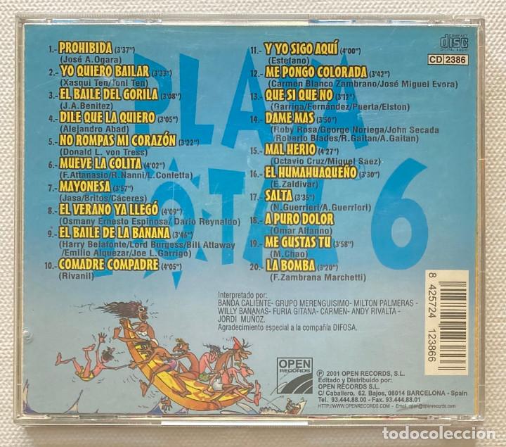 CDs de m&uacute;sica: CD. PLAYA TOTAL 6 (0204CD) - Foto 2