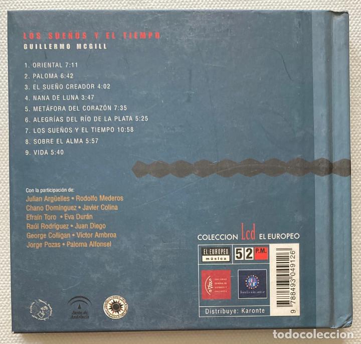 CDs de m&uacute;sica: CD. GUILLERMO MCGILL. LOS SUE&Ntilde;OS Y EL TIEMPO (0203CD) - Foto 2