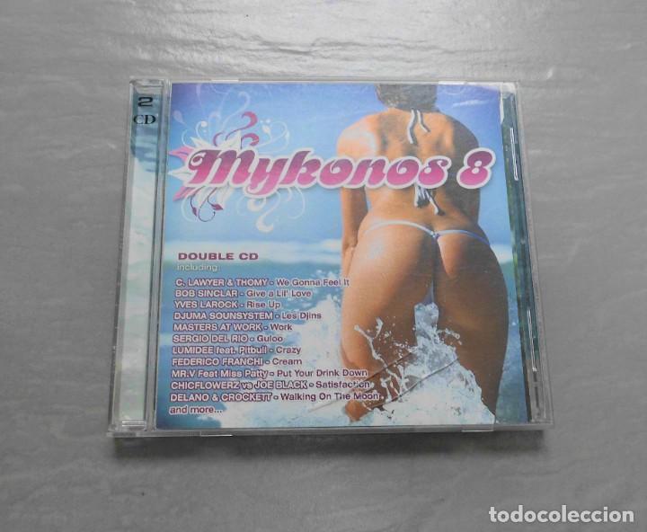 CDs de m&uacute;sica: DOBLE CD - MIKONOS 8 - ELECTRONIC, HOUSE - Foto 1