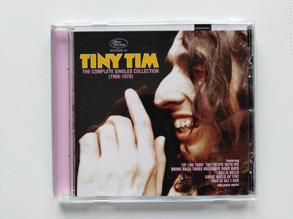 CDs de M&uacute;sica: Tiny Tim-The Complete Singles Collection (1966-1970) (CD. Now Sounds. 2016) conexion: Brave Combo