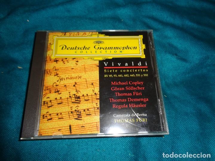 CDs de m&uacute;sica: VIVALDI. 7 CONCIERTOS. CAMERATA DE BERNA. CD - Foto 1