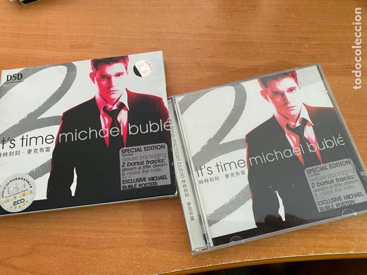 CDs de m&uacute;sica: MICHAEL BUBLE (ITS TIME) 2 x CD DSD SINGAPUR (CDIB22) - Foto 1