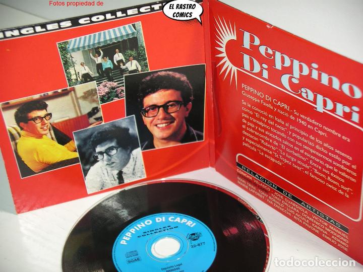 CDs de m&uacute;sica: Peppino Di Capri, Singles Collection, CD Arcade, Graffiti, 2000 - Foto 3