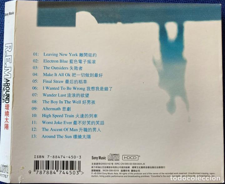 CDs de m&uacute;sica: R.E.M. - CD EDICI&Oacute;N CHINA - AROUND THE SUN ( REM 2004 ) - Foto 2