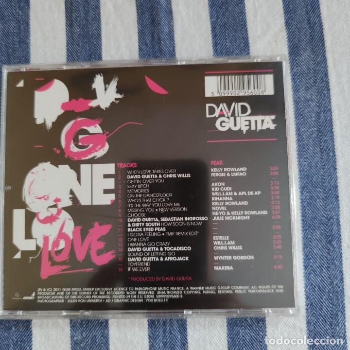 CDs de m&uacute;sica: CD DAVID GUETTA, One More Love- 2011 - Foto 3