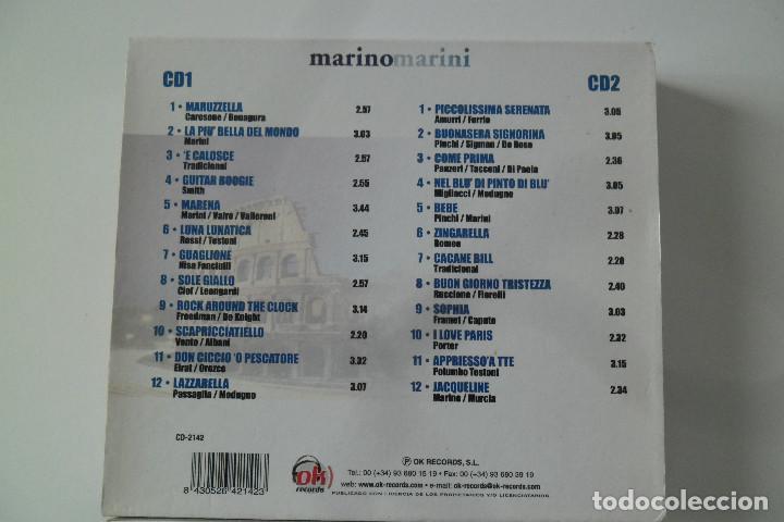 CDs de m&uacute;sica: CDS. - MARINO MARINI - (2 CD`s) - Foto 4
