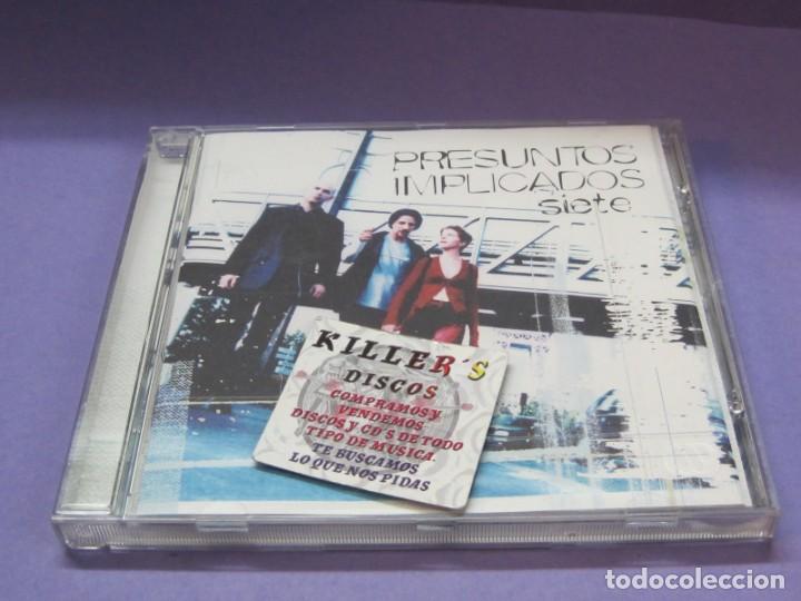 CDs de m&uacute;sica: Presuntos Implicados - Siete - CD - Foto 1
