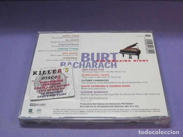 CDs de m&uacute;sica: One Amazing Night - Burt Bacharach - CD - Foto 2