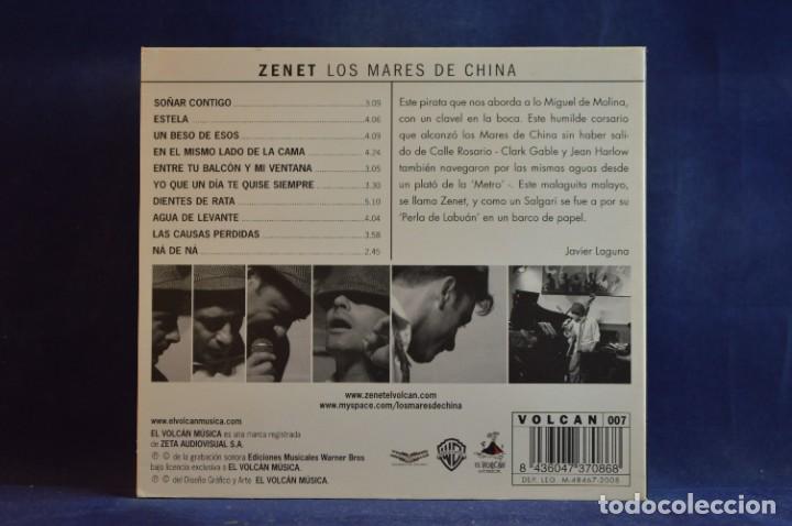 CDs de m&uacute;sica: ZENET - LOS MARES DE CHINA - CD - Foto 2