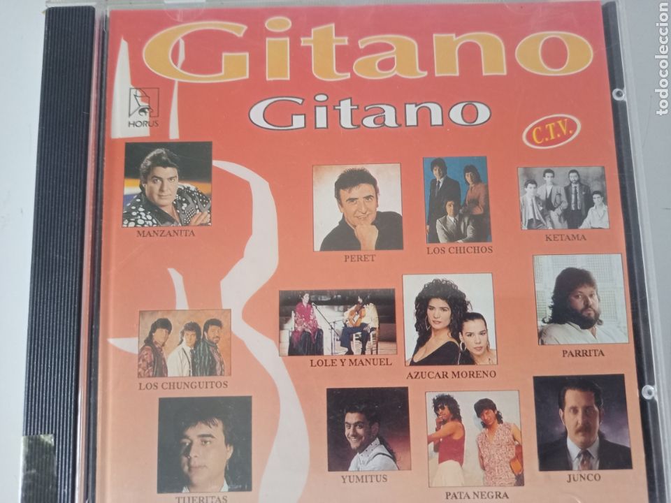 CDs de m&uacute;sica: Gitano Gitano vvaa cd - Foto 1