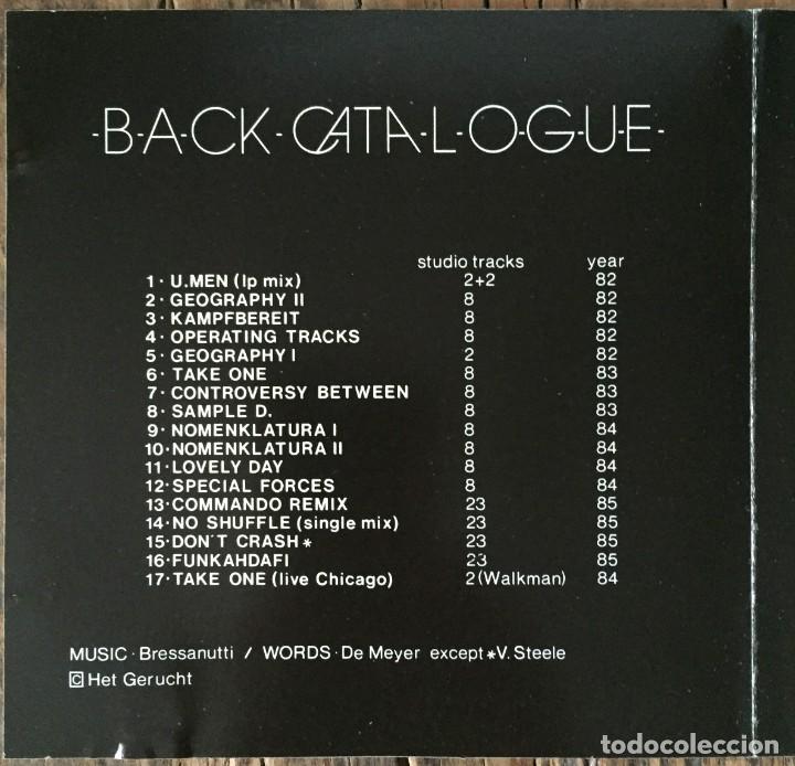 CDs de m&uacute;sica: FRONT 242 - BACK CATALOGUE - Foto 5