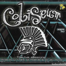 CDs de Música: COLISEUM - DJ FRANK + DJ RICARDO + DJ JAVI AZNAR CD TRIPLE. Lote 347834688