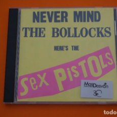 CDs de Música: CD - SEX PISTOLS – NEVER MIND THE BOLLOCKS HERE'S THE SEX PISTOLS. Lote 347893403