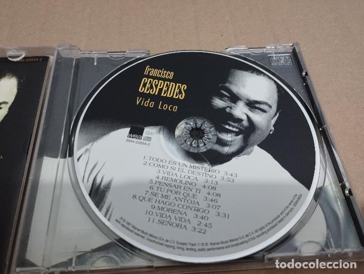 CDs de m&uacute;sica: FRANCISCO CESPEDES. VIDA LOCA (CD) - Foto 2