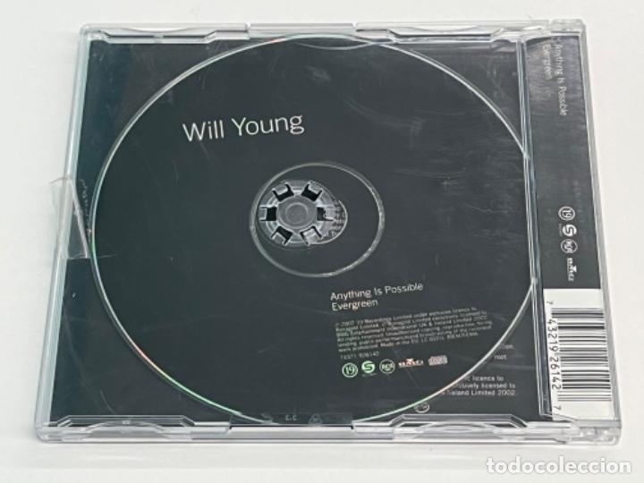 CDs de m&uacute;sica: CD SINGLE WILL YOUNG - ANYTHING IS POSSIBLE / EVERGREEN - Foto 2