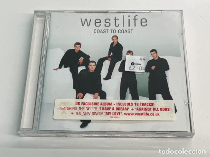 CDs de m&uacute;sica: CD WESTLIFE - COAST TO COAST - Foto 1