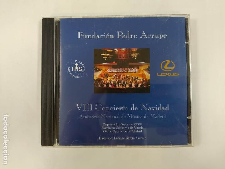 CD di Musica: VIII CONCIERTO DE NAVIDAD. FUNDACION PADRE ARRUPE. AUDITORIO NACIONAL MUSICA DE MADRID. CD. TDKCD165