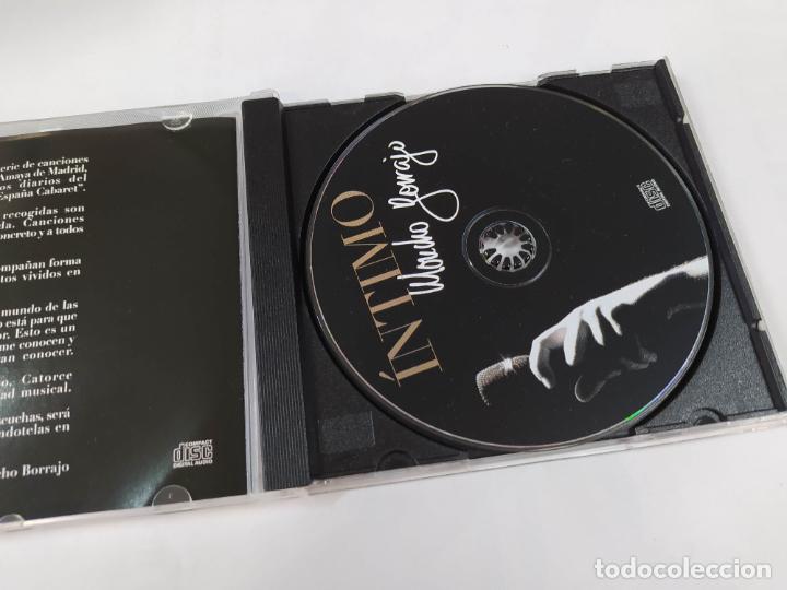 CDs de m&uacute;sica: INTIMO. MONCHO BORRAJO. CD. TDKCD176 - Foto 2