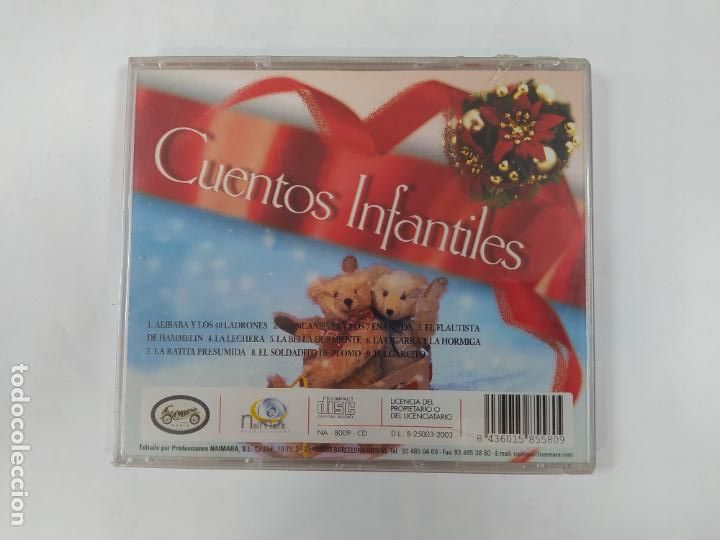 CDs de m&uacute;sica: CUENTOS INFANTILES. CD. TDKCD176 - Foto 2