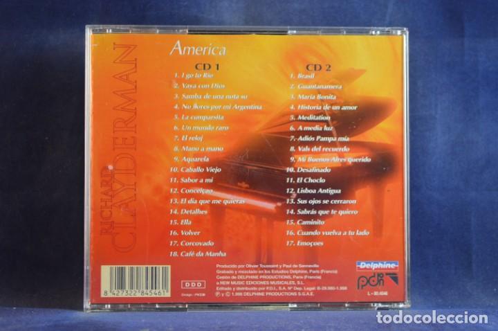 CDs de m&uacute;sica: RICHARD CLAYDERMAN - AMERICA - 2 CD - Foto 2