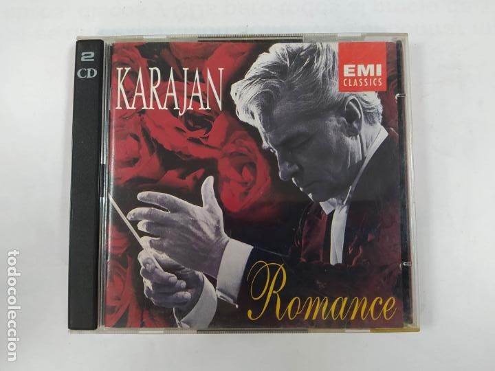 CDs de m&uacute;sica: HERBERT VON KARAJAN. ROMANCE. DOBLE CD. TDKCD178 - Foto 1