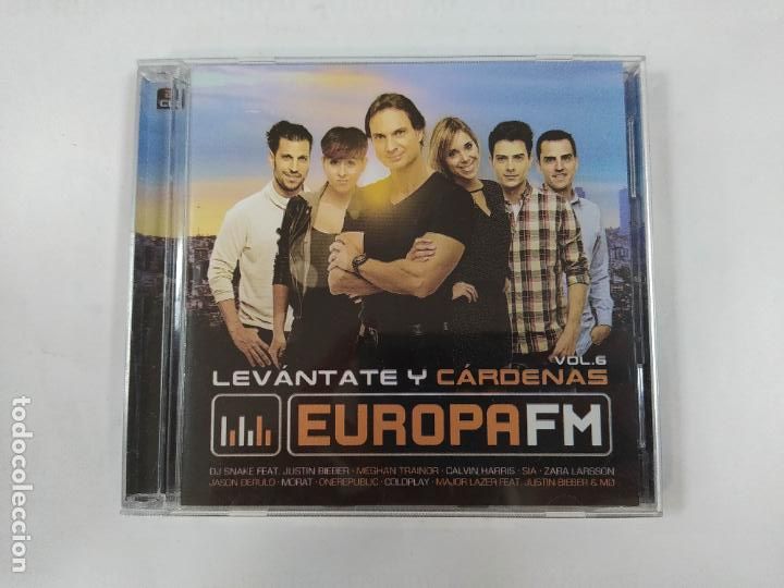 CDs de M&uacute;sica: LEV&Aacute;NTATE Y C&Aacute;RDENAS. VOL. VOLUMEN 6. EUROPA FM. CD. SOLO CD 2. TDKCD178