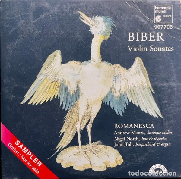 CDs de m&uacute;sica: BIBER - Violin Sonatas - SAMPLER - PRECINTADO - Foto 1