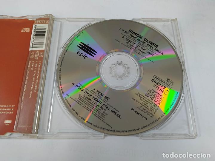 CDs de m&uacute;sica: SIMON CLIMIE. DOES YOUR HEART STILL BREAK. CD. TDKCD180 - Foto 2