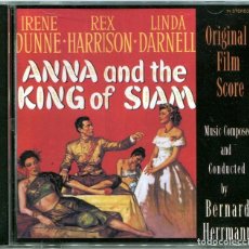 CDs de Música: BERNARD HERRMANN - ANNA AND THE KING OF SIAM - CDR USA - SOUNDTRACK LIBRARY ‎CD-01. Lote 348153208