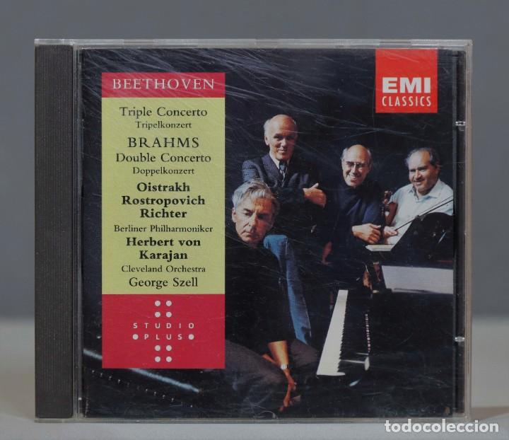 CDs de m&uacute;sica: CD. Brahms. Triple Concerto. Double Concerto - Foto 1