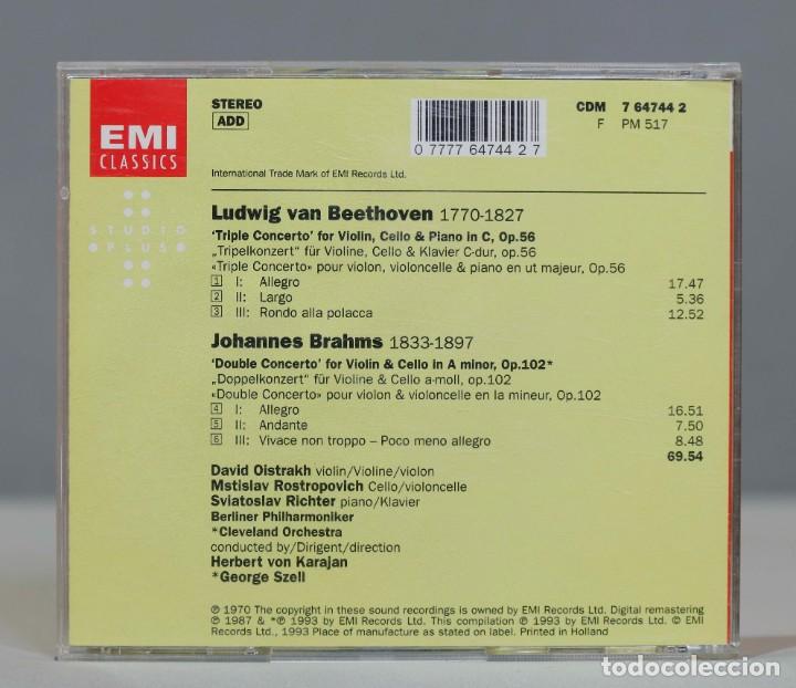 CDs de m&uacute;sica: CD. Brahms. Triple Concerto. Double Concerto - Foto 2