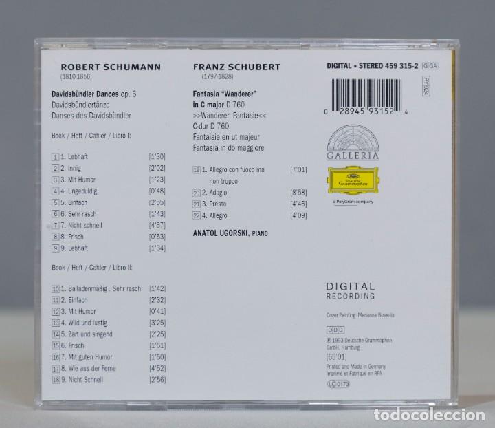 CDs de m&uacute;sica: CD. SCHUMANN. SCHUBERT. UGORSKI - Foto 2