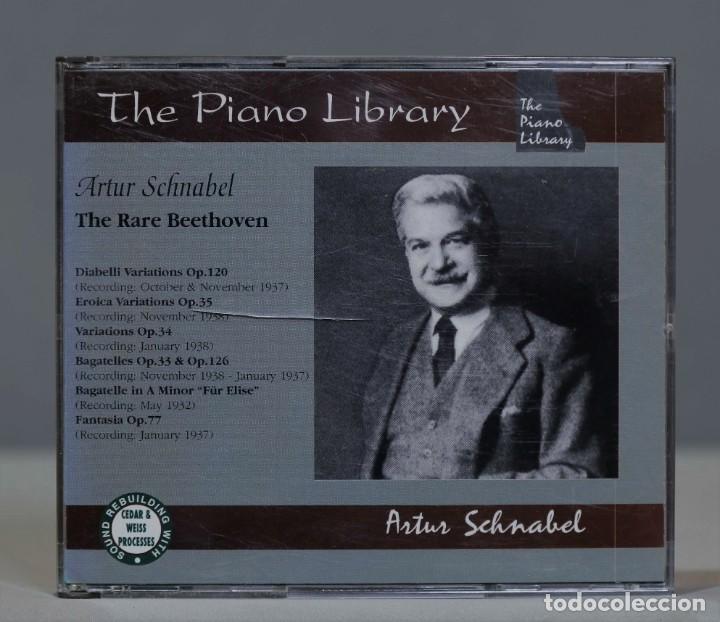 CDs de m&uacute;sica: 2 CD. THE RARE BEETHOVEN. SCHNABEL - Foto 1
