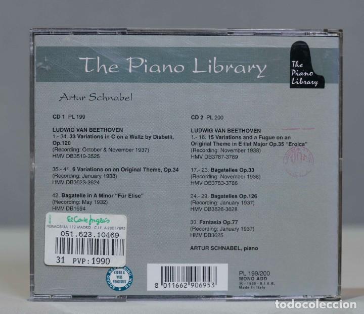 CDs de m&uacute;sica: 2 CD. THE RARE BEETHOVEN. SCHNABEL - Foto 2