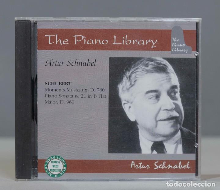 CDs de m&uacute;sica: CD. SCHUBERT. D. 780. D. 960. SCHNABEL - Foto 1