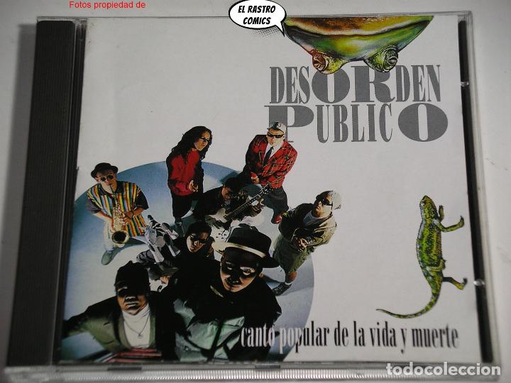 Musik-CDs: Desorden P&uacute;blico, Canto Popular de la Vida y Muerte, CD Columbia, 1994, Venezuela, Ska