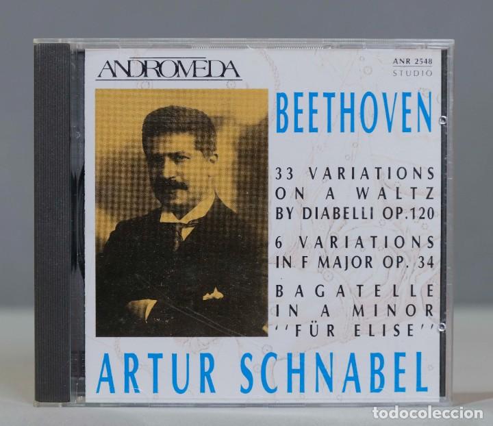 CDs de m&uacute;sica: CD. OP. 120. 0&acute;. 34. BEETHOVEN. SCHNABEL - Foto 1