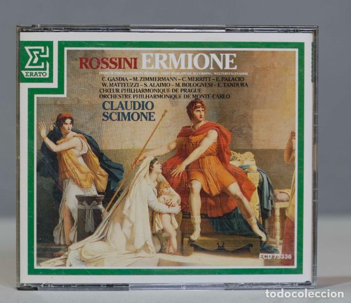 CDs de m&uacute;sica: 2 CD. Scimone. Ermione. ROSSINI - Foto 1