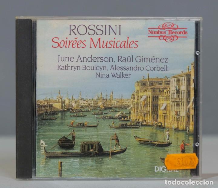 CDs de m&uacute;sica: CD. Walker. Soir&eacute;es Musicales. ROSSINI - Foto 1