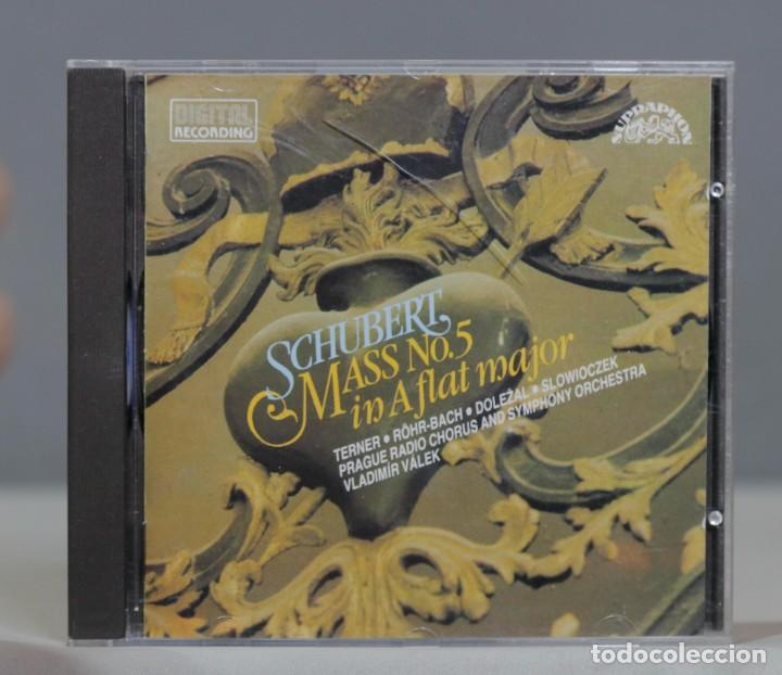 CDs de m&uacute;sica: CD. Schubert. Mass No. 5 in A flat major. VALEK - Foto 1