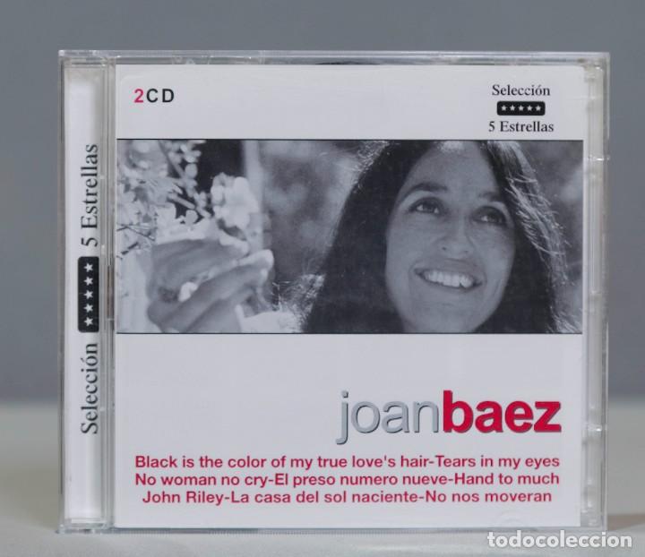CDs de m&uacute;sica: 2 CD. Joan Baez. Selecci&oacute;n 5 Estrellas - Foto 1