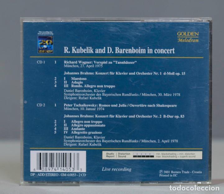 CDs de m&uacute;sica: 2 CD. BRAHMS. KUBELIK. BARENBOIM - Foto 2