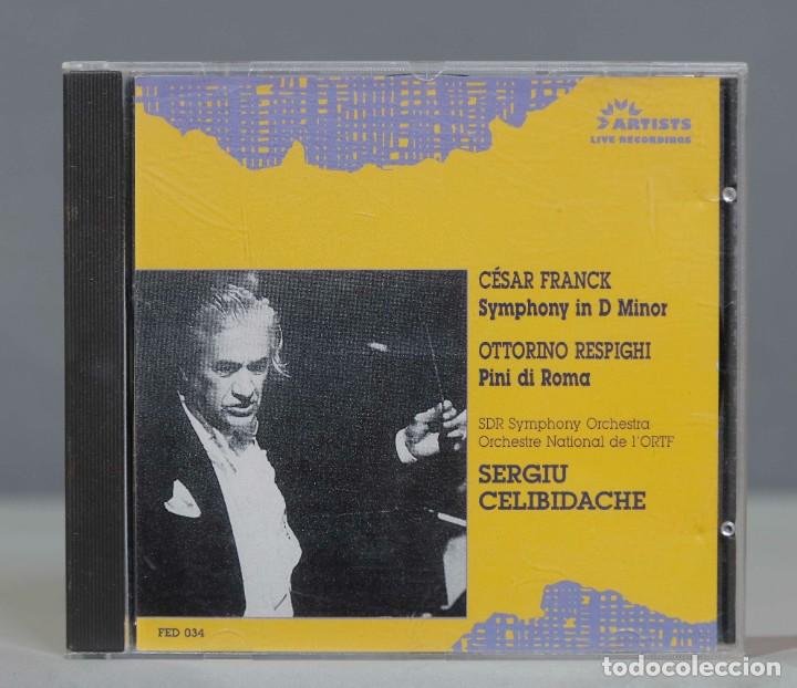 CDs de m&uacute;sica: CD. Symphony in D Minor. Franck. CELIBIDACHE - Foto 1
