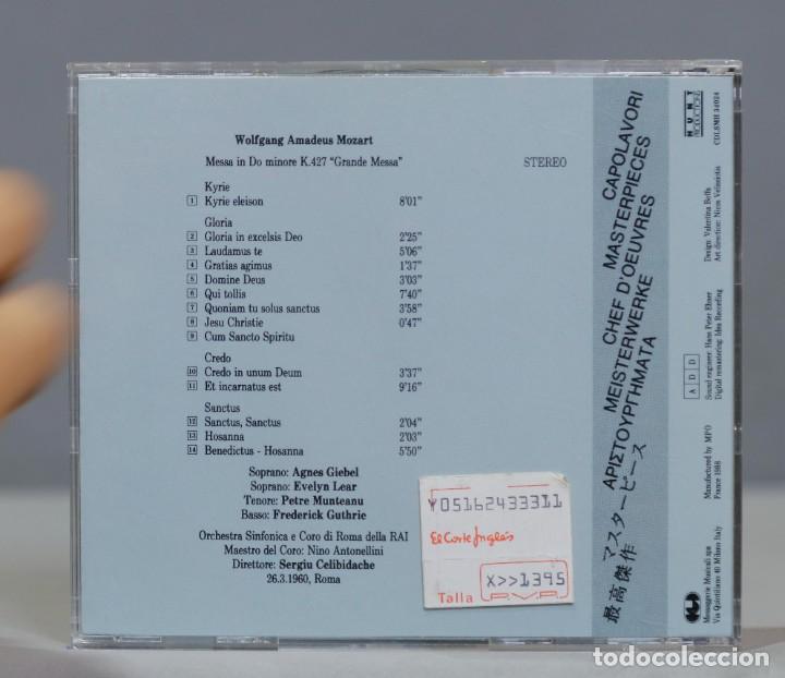 CDs de m&uacute;sica: CD. MOZART. K427. CELIBIDACHE - Foto 2