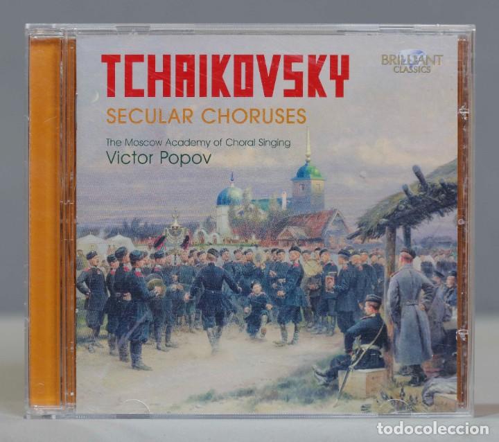 CDs de m&uacute;sica: CD. Secular Choruses. Tchaikovsky. Victor Popov - Foto 1