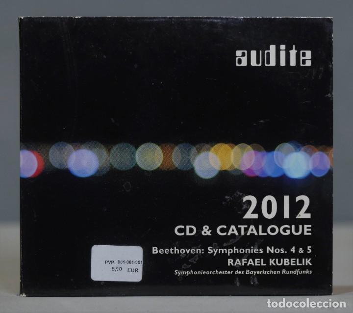 CDs de m&uacute;sica: CD. Audite Catalogue 2012. BEETHOVEN. KUBELIK - Foto 1