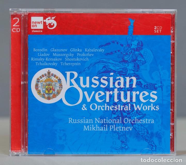 Musik-CDs: 2 CD. RUSSIAN OVERTURES and ORCHESTRAL WORKS. PLETNEV